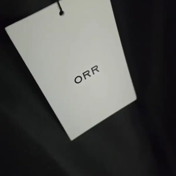 orr 캐시미어 울 하프 코트 쇼울카라 캐시울 하프코트 블랙 오르 - 4번째 이미지