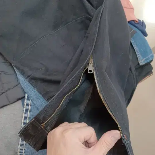 팀버랜드 프로 워크웨어 오버롤 팬츠 L - 7번째 이미지