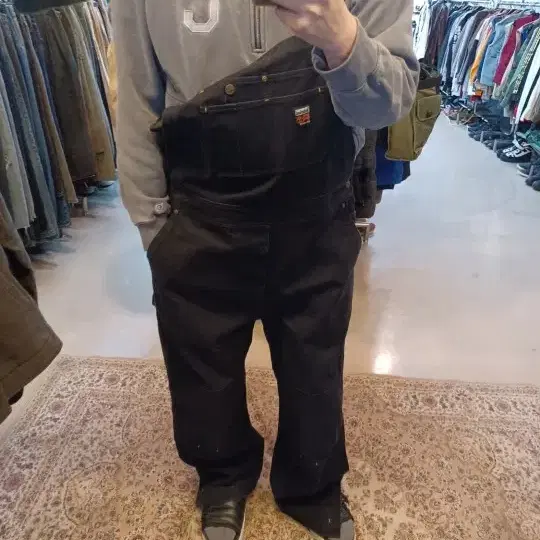 팀버랜드 프로 워크웨어 오버롤 팬츠 L - 6번째 이미지