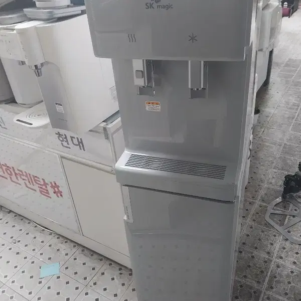 렌탈료없는 업소용정수기+제빙기입니다.