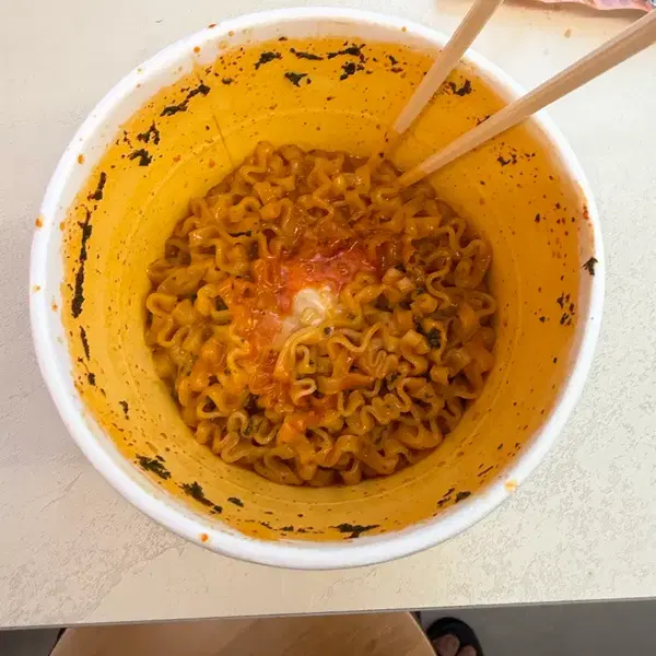짜라짜짜불닭면