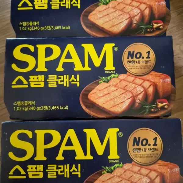 스팸 클래식 340g 9개