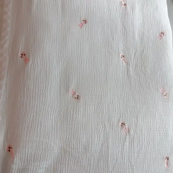 토끼 자수 아기 차렵이불 150*200
